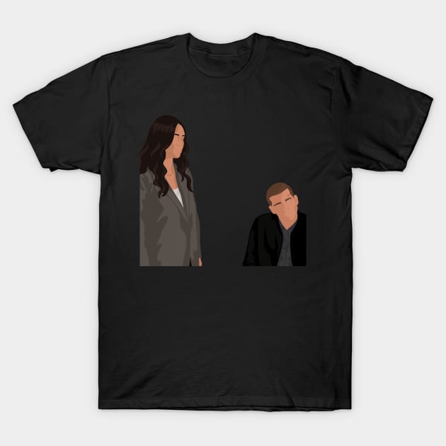 Evan 'Buck' & Maddie Buckley | 911 T-Shirt by icantdrawfaces